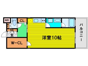 レジュールアッシュ福島の物件間取画像